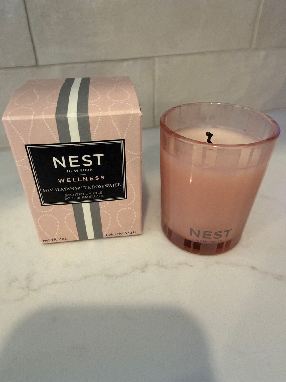 NEST Himalayan Salt & Rosewater Candle